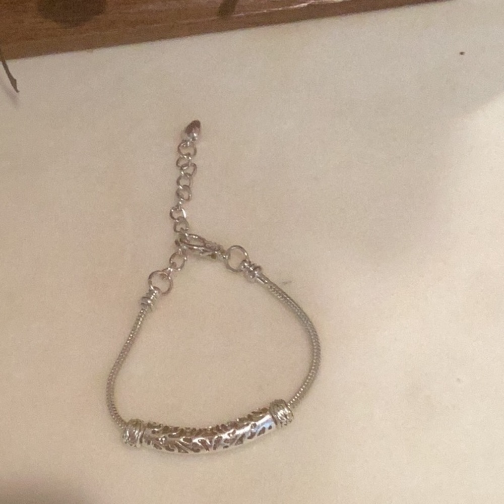 Elegant Silver Tone Bracelet